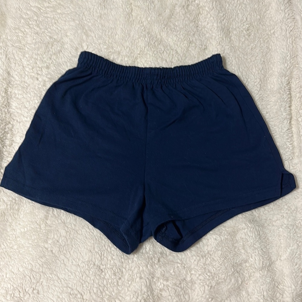 Navy blue pj/lounge shorts. Very comfortable, size small